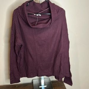 Free People Juicy Long Sleeve Purple  
NWT